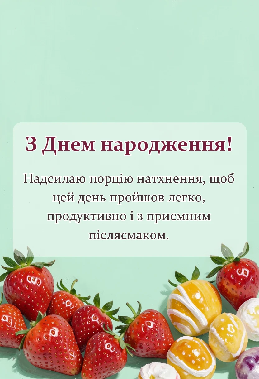 красива листівка: побажання гарного дня
