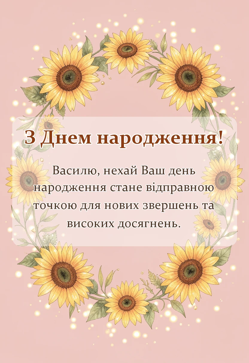 святкова картинка: скачати картинку з днем народження вася