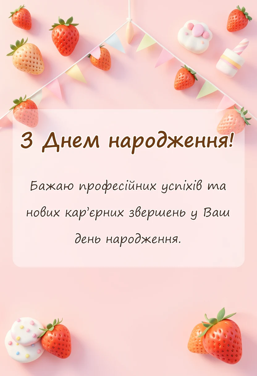 святкова картинка: скачати листівку з днем народження