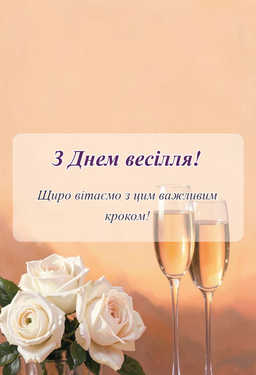 вітальна листівка - смішні цитати про весілля