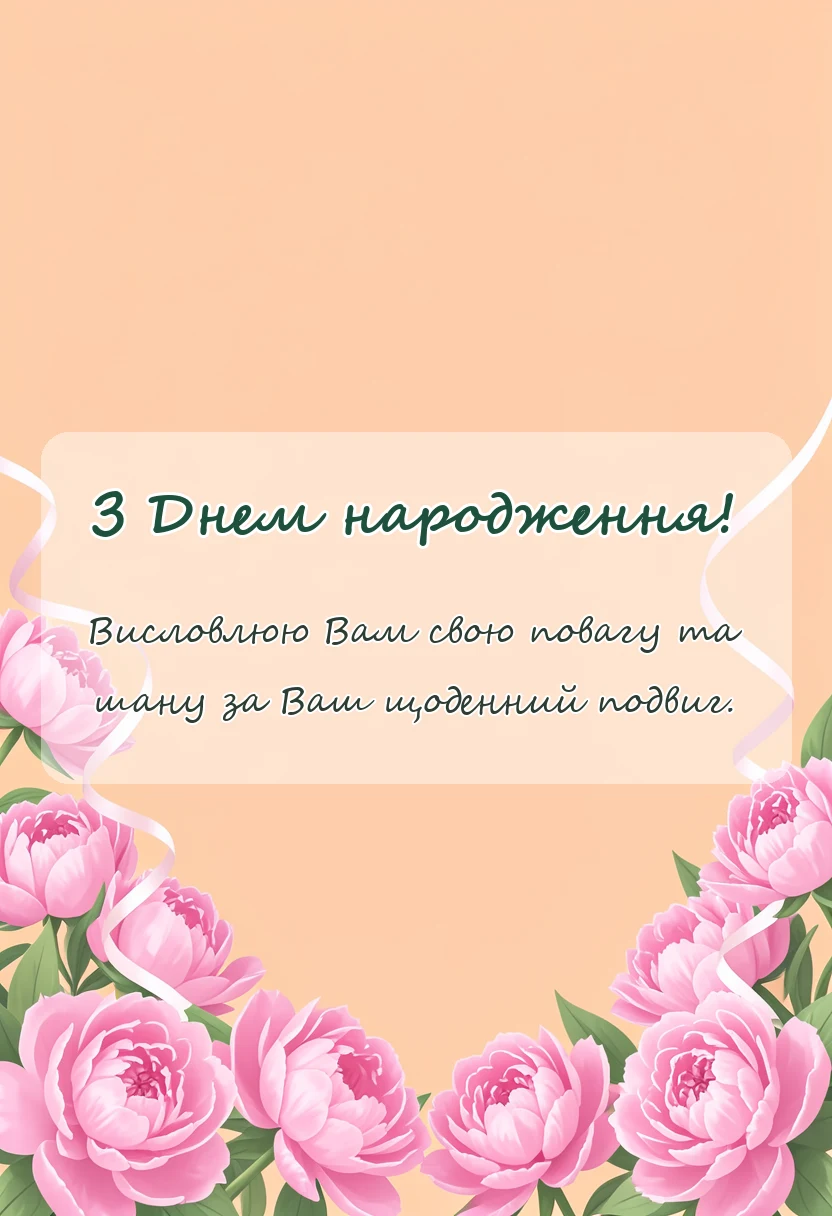 красива листівка: побажання для захисника