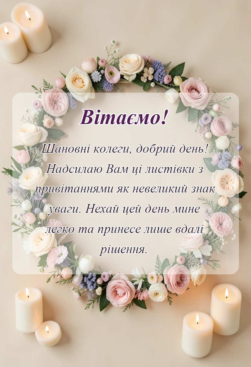красива листівка: гарного дня картинки