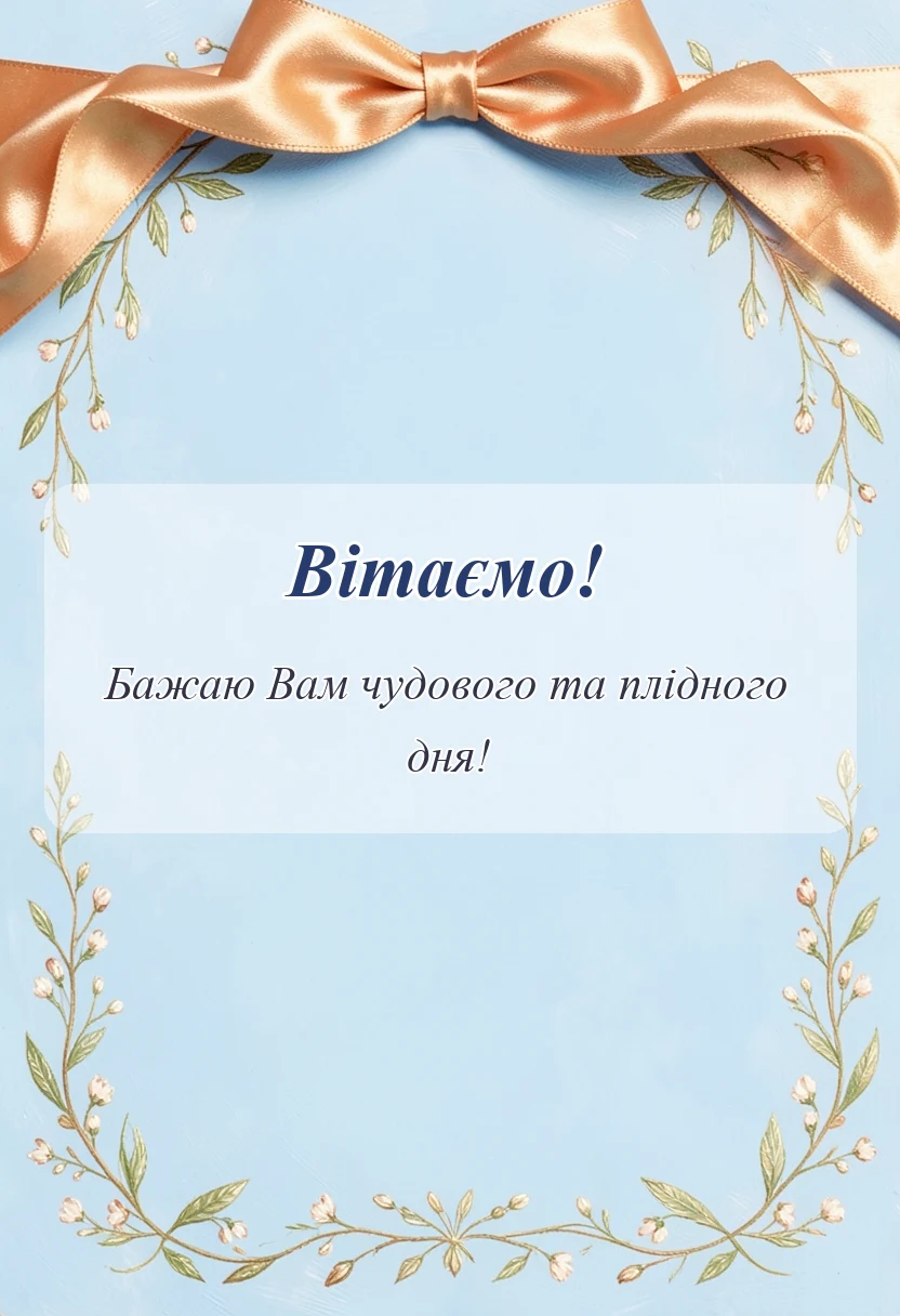 листівка з побажанням - гарного дня картинки