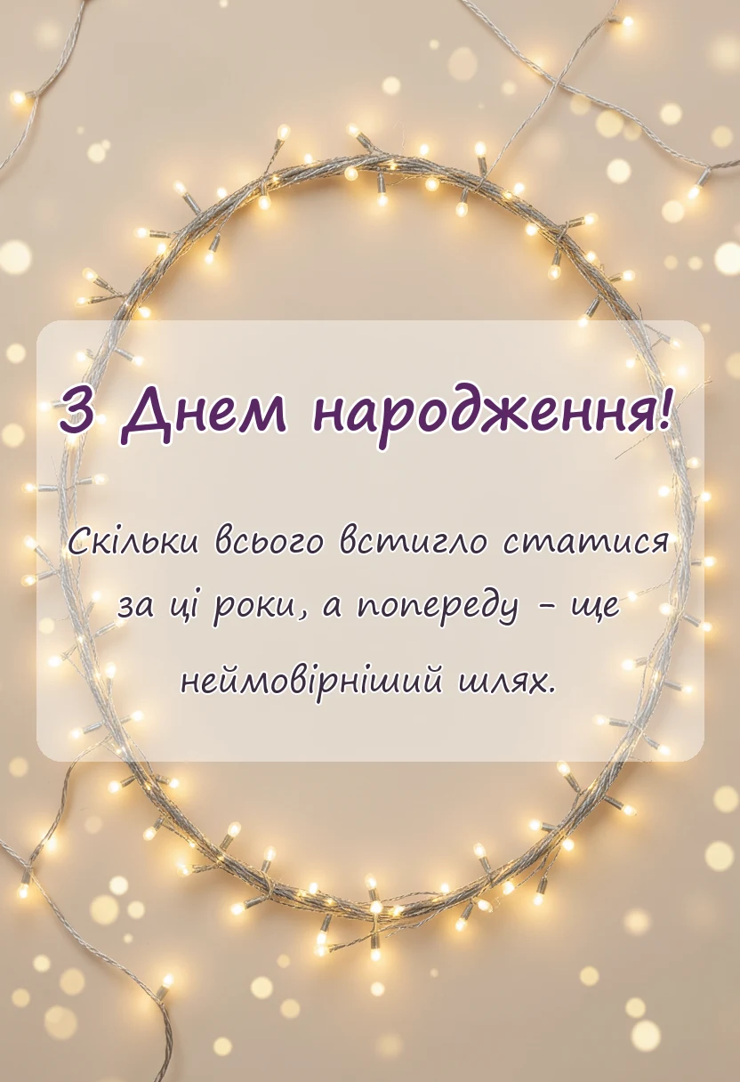 святкова картинка: привітання з днем народження на 10 років