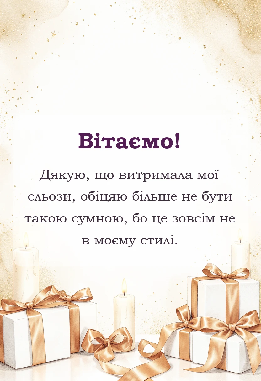 вітальна листівка - подяка за співчуття через смерть мами