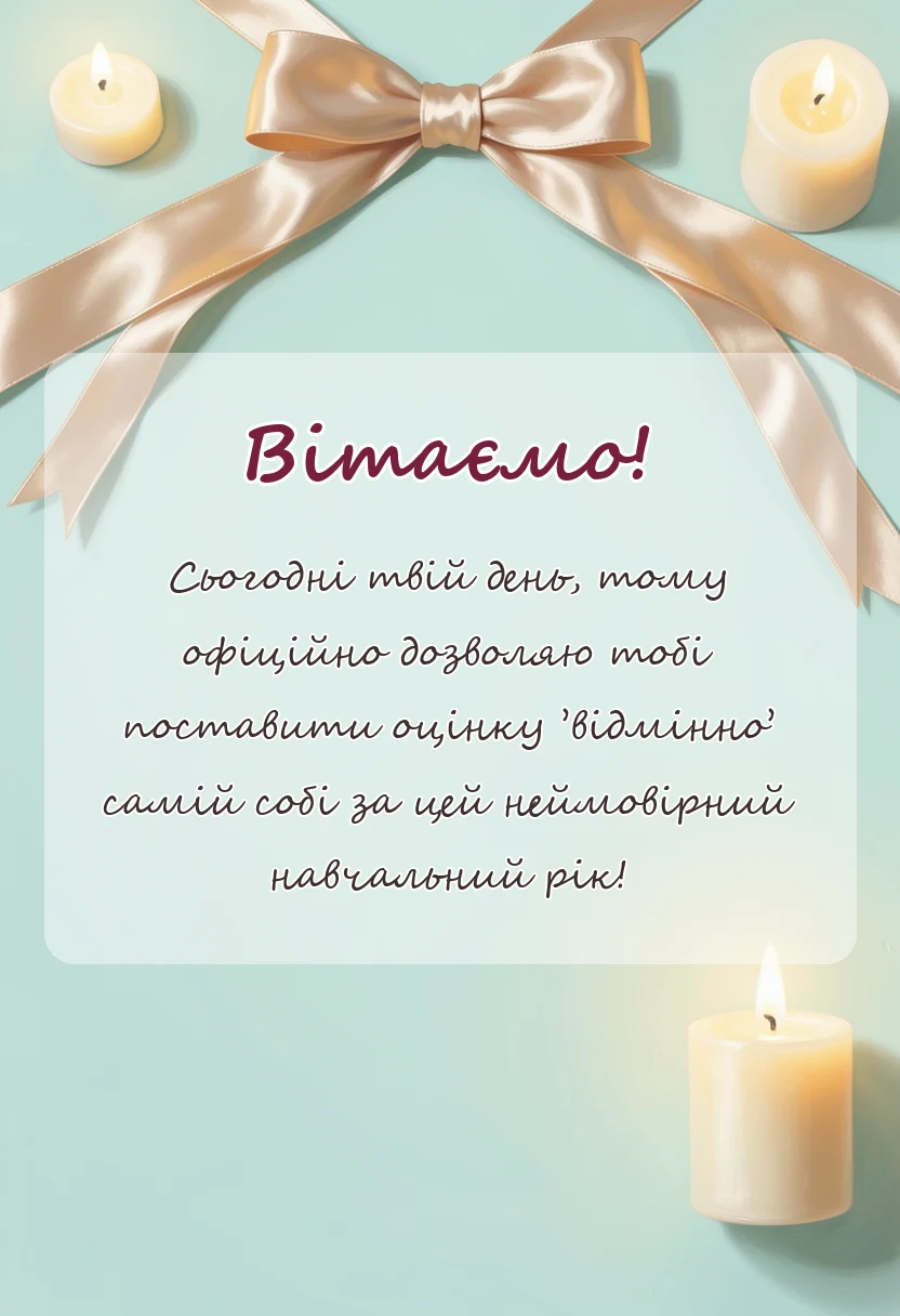 красива листівка: картинки з днем вчителя