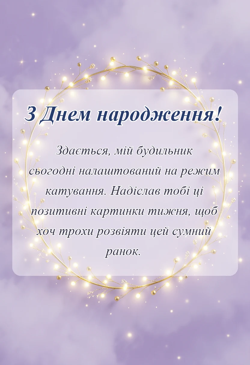 унікальна листівка - картинки гарного початку тижня