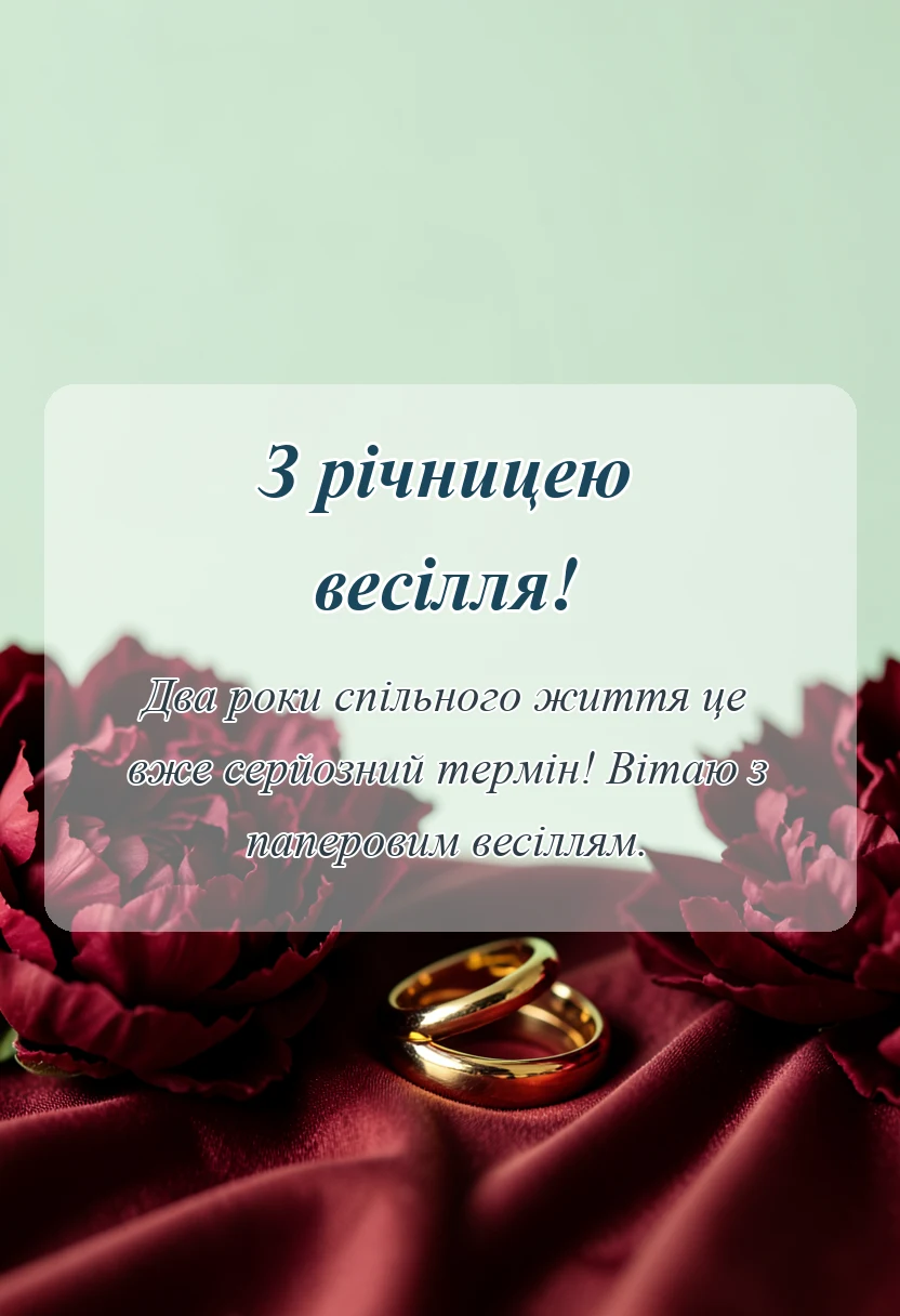 листівка з побажанням - картинки з днем весілля паперове весілля