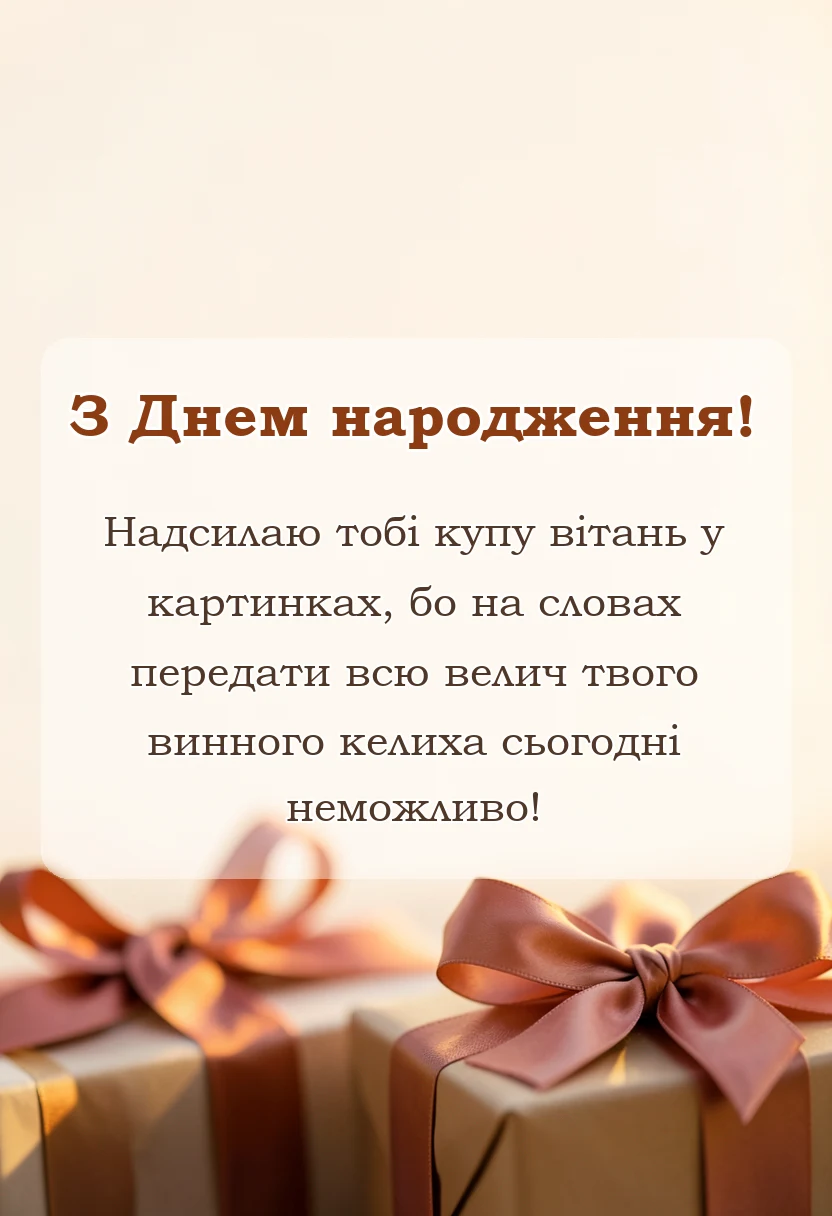 вітальна листівка - скачати листівку з днем народження