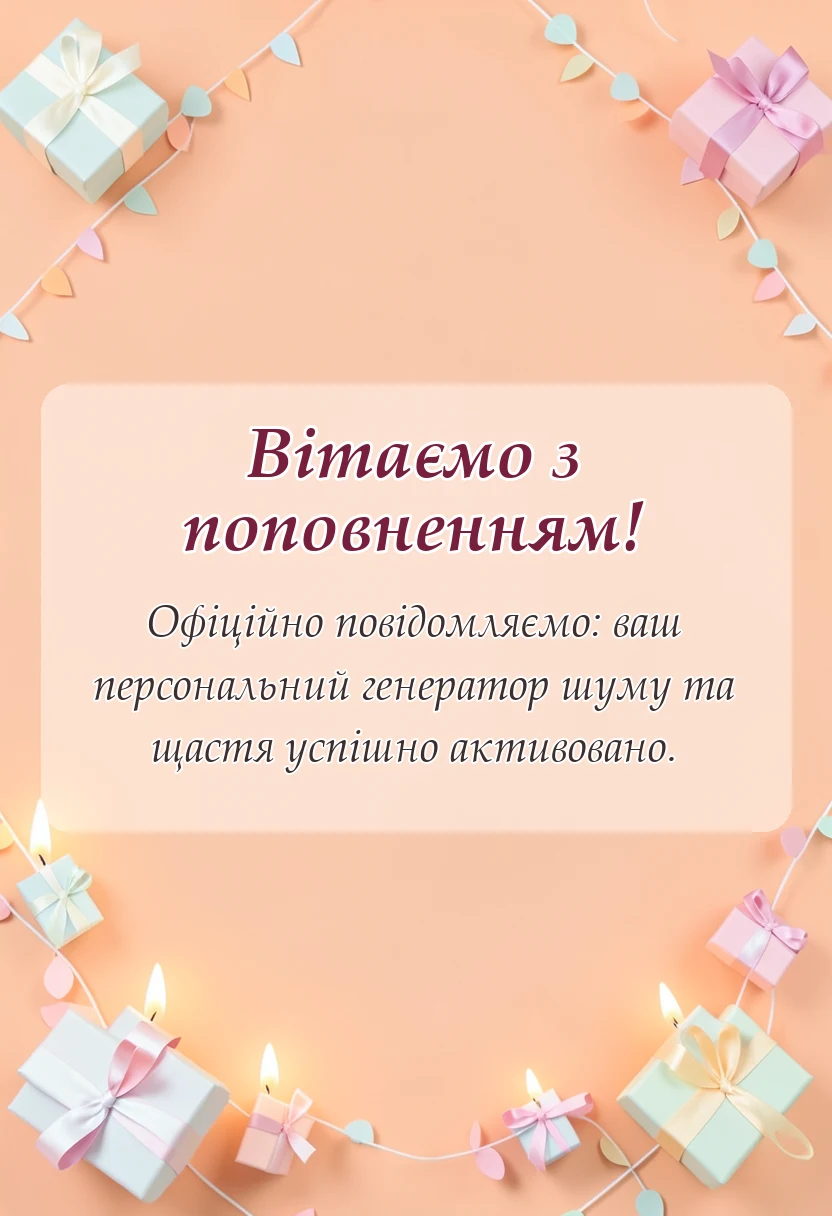 листівка з побажанням - коротке привітання з народженням дитини