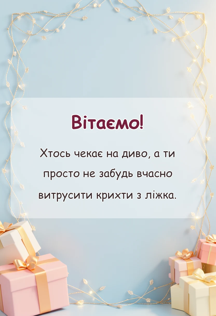 листівка з побажанням - що можна побажати у миколая