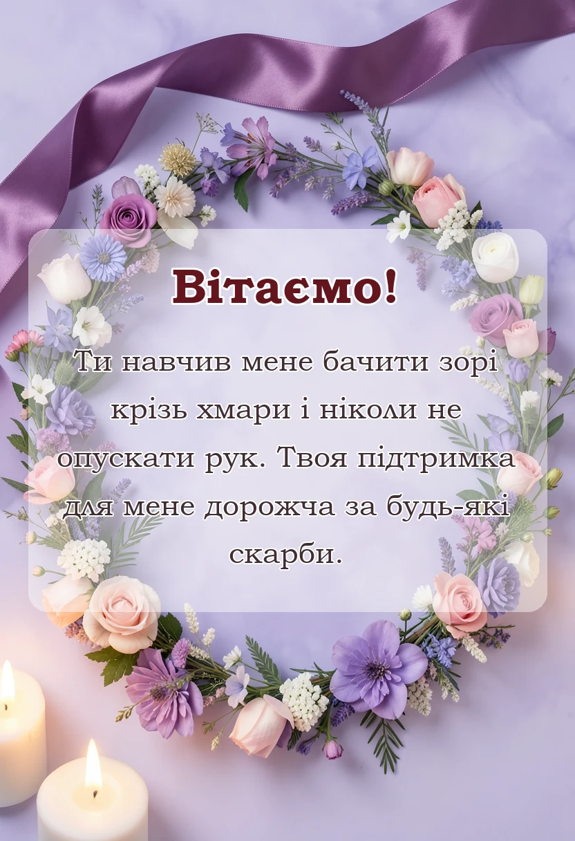 унікальна листівка - привітання з днем батька