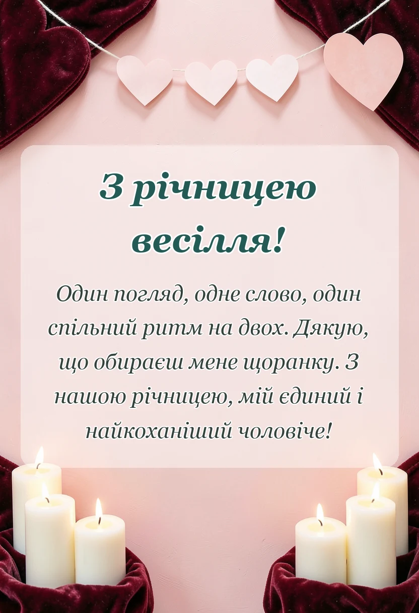 святкова картинка: картинки з річницею весілля коханому