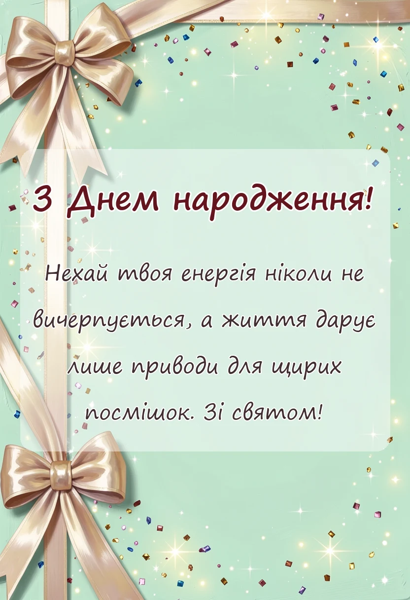 унікальна листівка - привітання з днем народження друга чоловіка