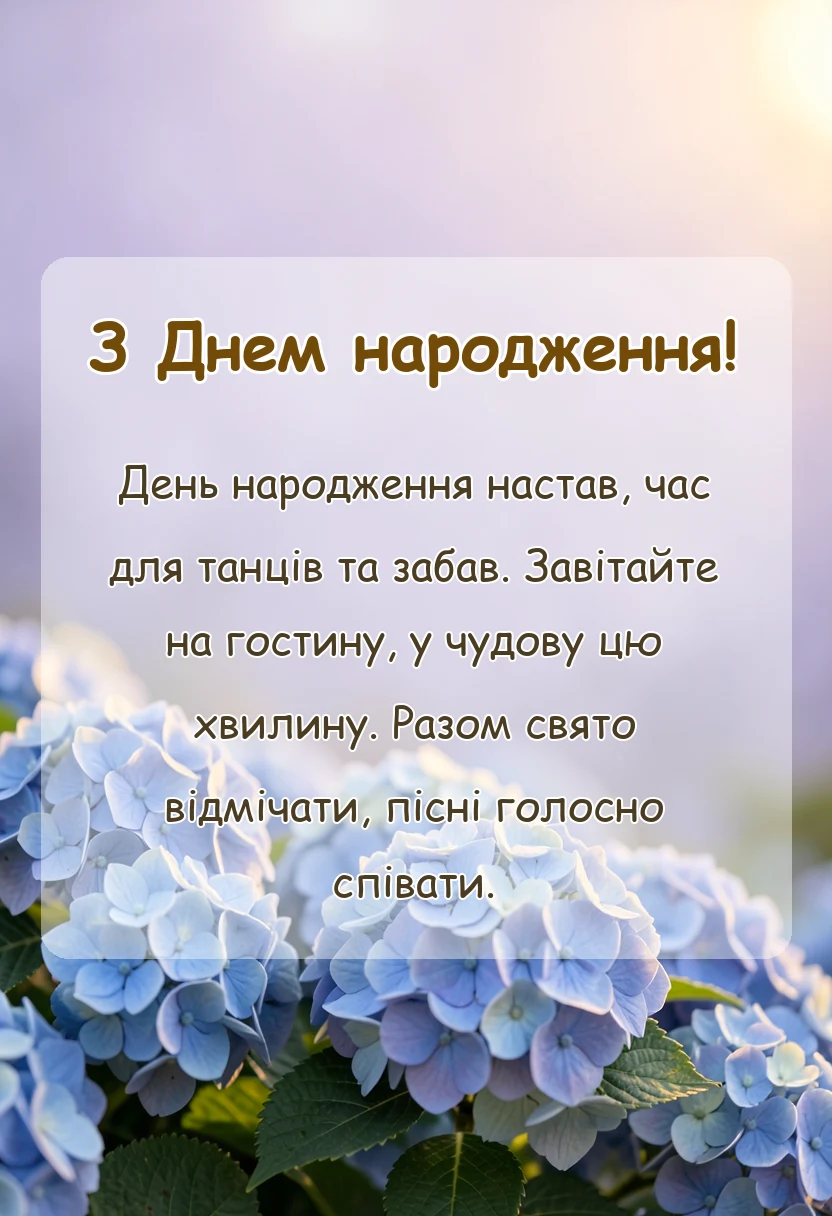 святкова картинка: що написати в запрошенні на день народження