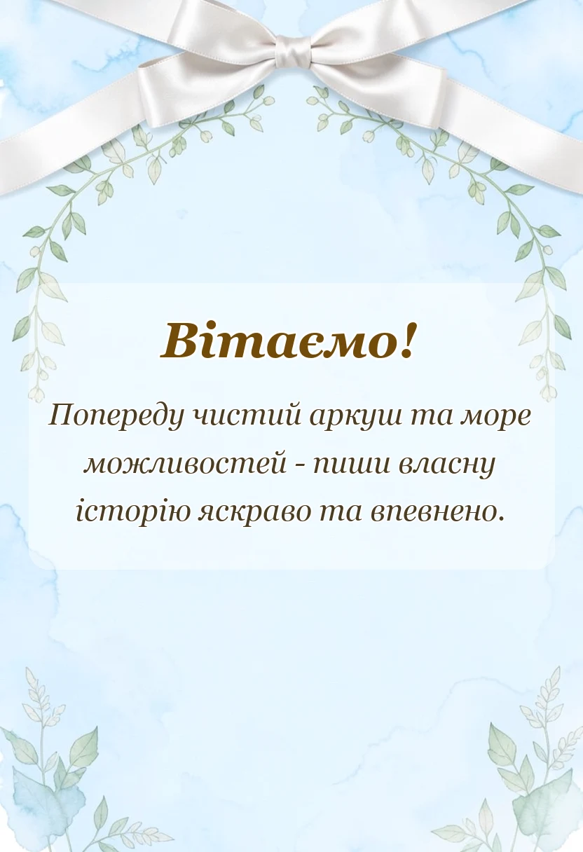 вітальна листівка - оригінальні привітання для випускників
