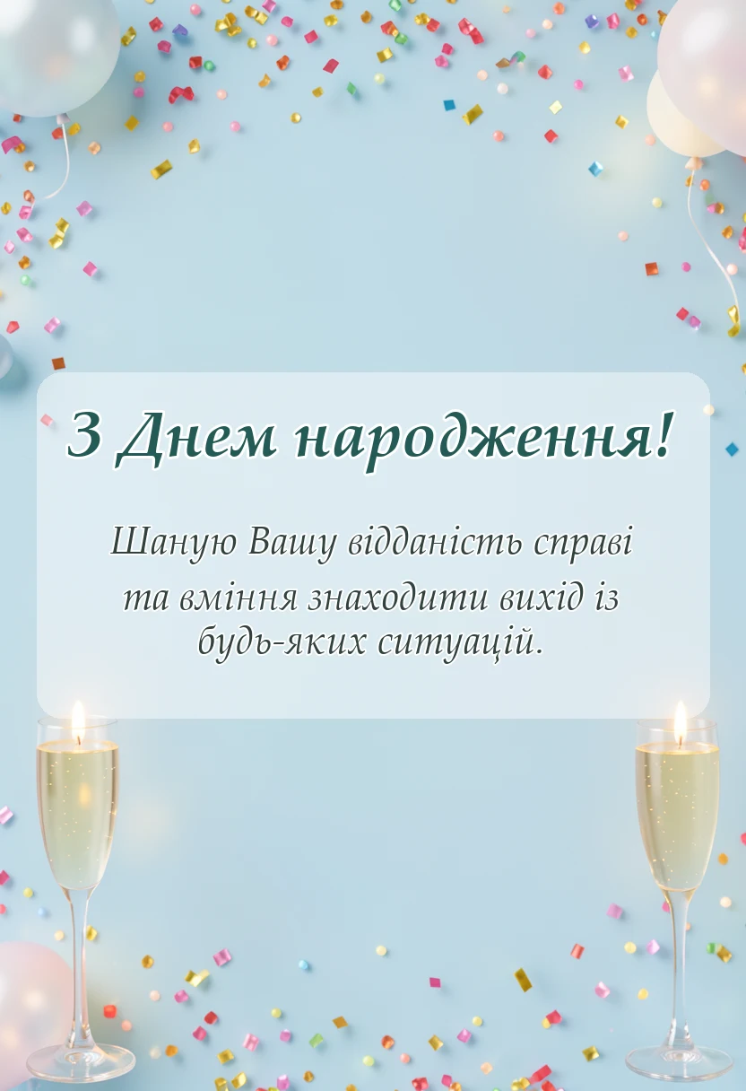 унікальна листівка - привітання з днем народження батькові картинки побажання