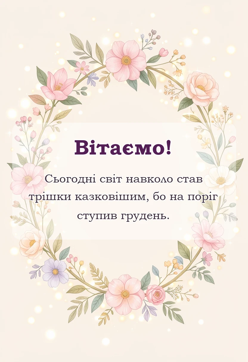святкова картинка: картинки з першим днем зими