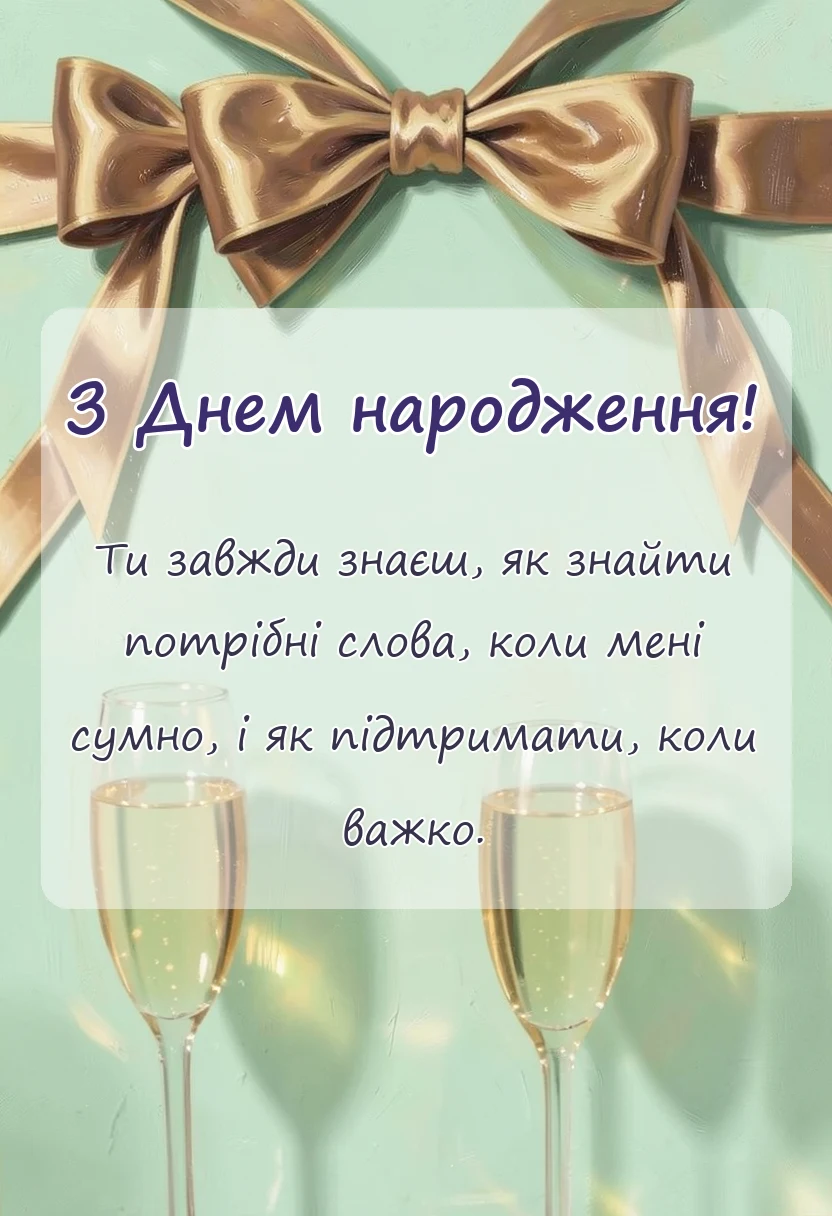 вітальна листівка - привітання з днем народження бабусі добрі слова