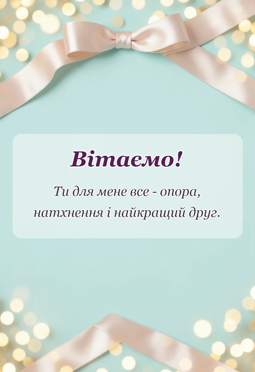 красива листівка: привітання з 18 роками весілля чоловікові