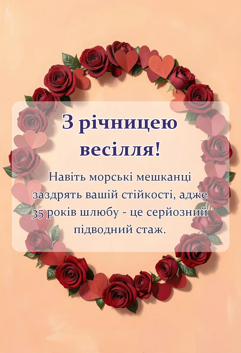 святкова картинка: коралове весілля картинки