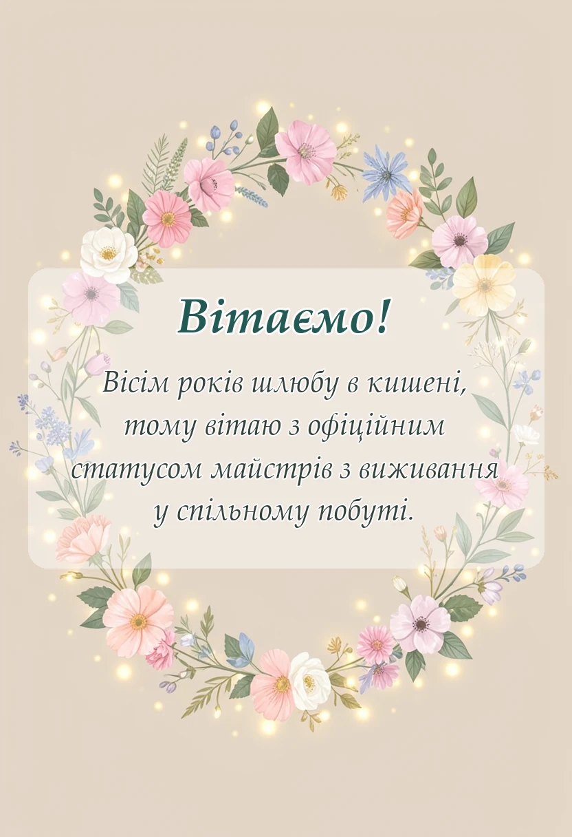 листівка з побажанням - жерстяне весілля 8 років картинки
