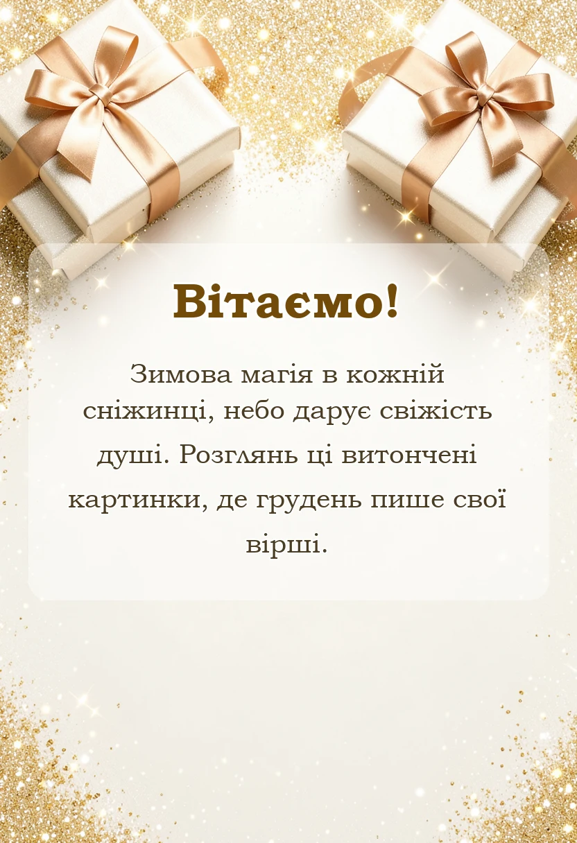 унікальна листівка - з першим снігом картинки