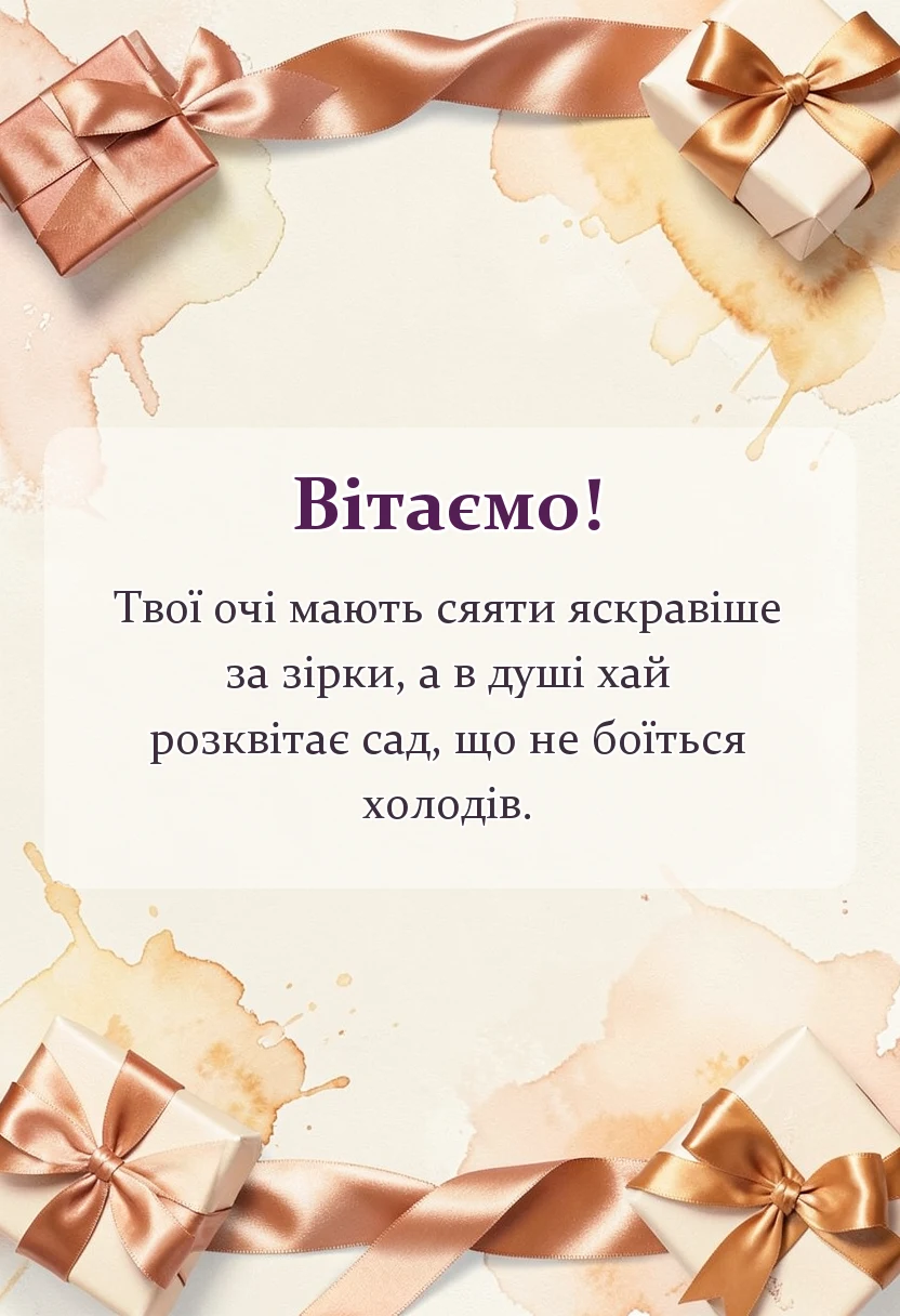 листівка з побажанням - привітання з днем жіночого щастя в картинках і листівках