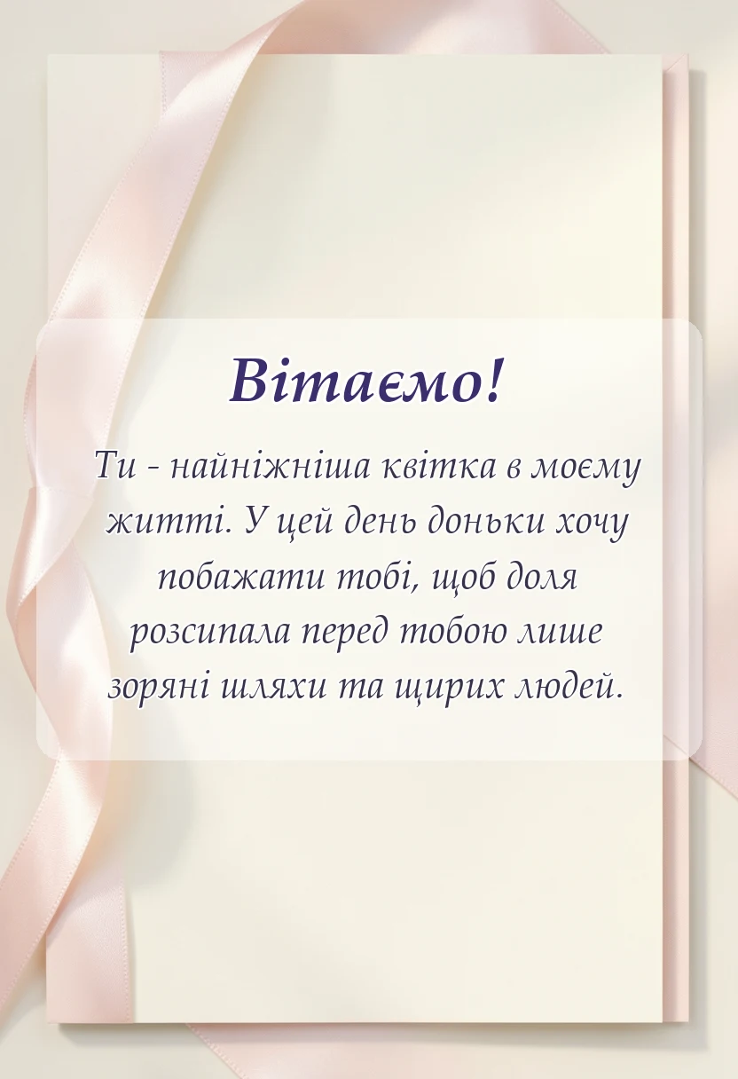 святкова картинка: привітання з днем доньки картинки