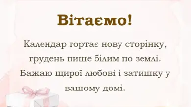 красива листівка: картинки з першим днем зими