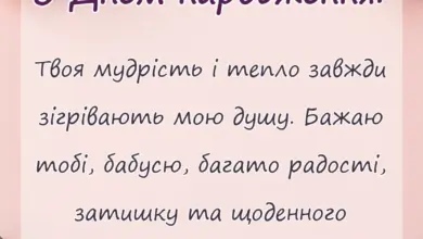унікальна листівка - привітання з днем народження бабусі добрі слова